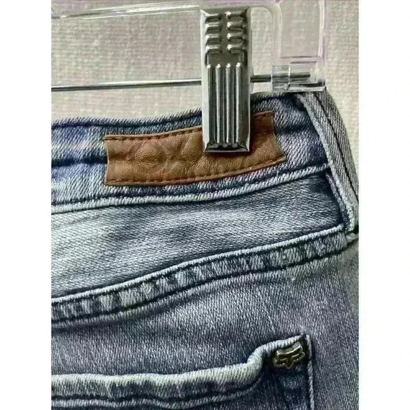 Vintage Fox Racing Distressed Jeans Size 13 - Picture 11 of 16